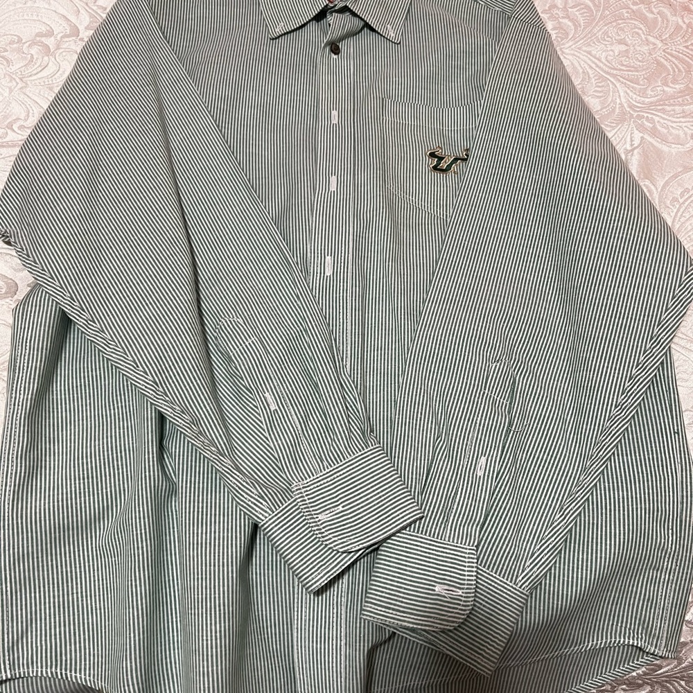 University of South Florida Men’s Long Sleeve Dress Shirt XL